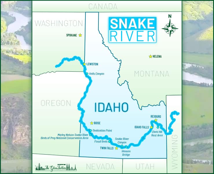 Snake River Map