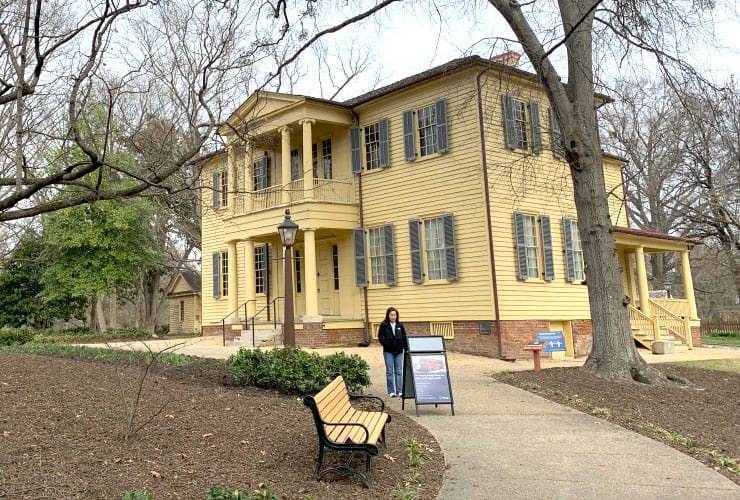 Raleigh’s Historic Oakwood Mordecai House Front Path