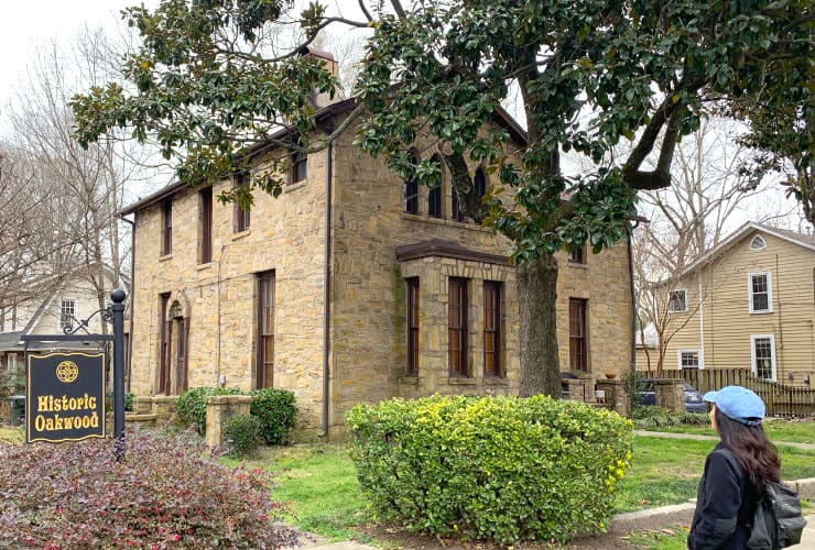 Raleigh’s Historic Oakwood Sandstone Home