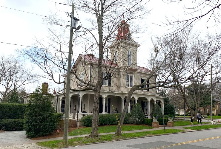 Raleigh’s Historic Oakwood Marcellus Parker House