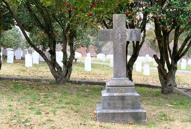 Historic Oakwood Cemetery Cross