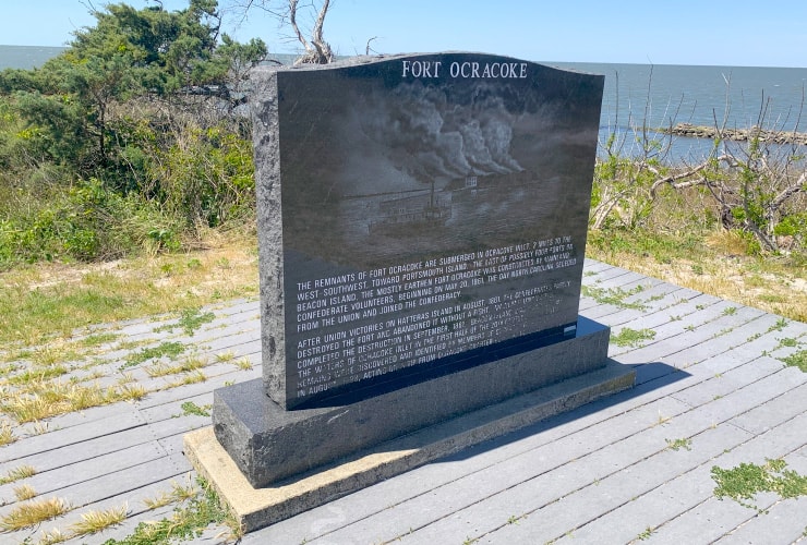 Fort Ocracoke Monument
