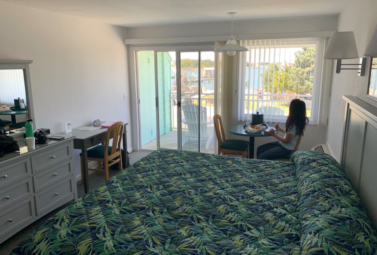 Ocracoke Harbor Inn Room & Balcony