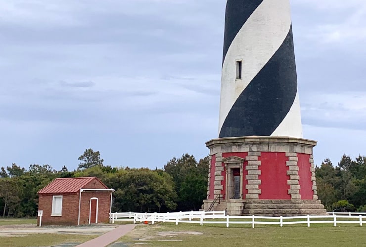 Base View of the Cape Hatteras Lighthouse