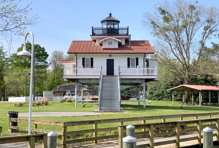 Roanoke River Lighthouse Replica
