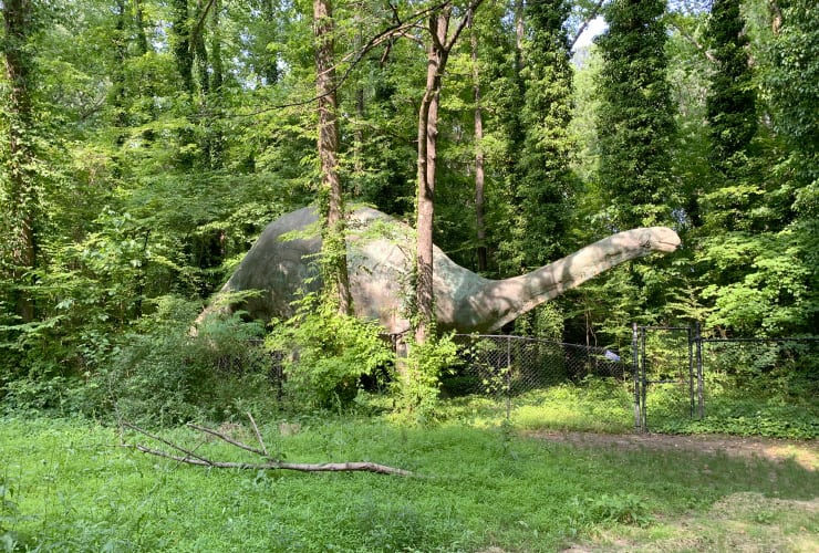New Location of Bronto the Dinosaur