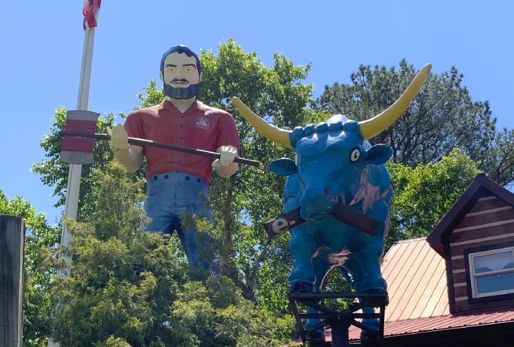 Paul Bunyan & Blue