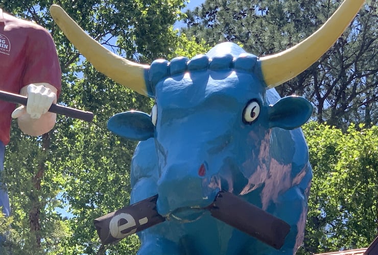 Paul Bunyan's Ox Blue