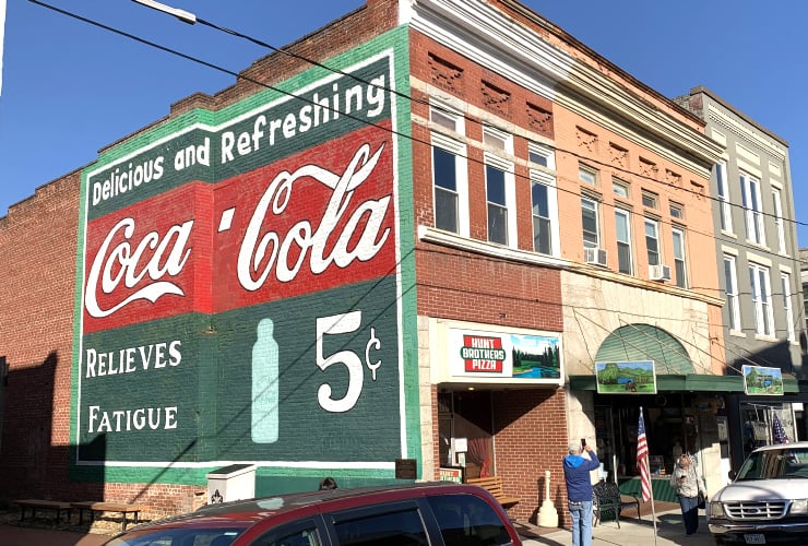 Mount Airy Coca-Cola Billboard