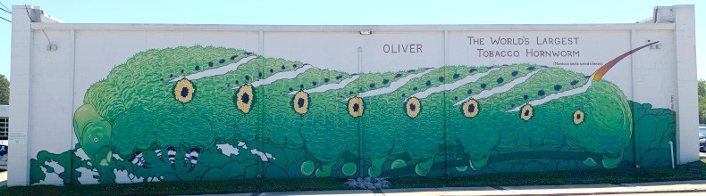 NC Roadside Attractions Mural Oliver