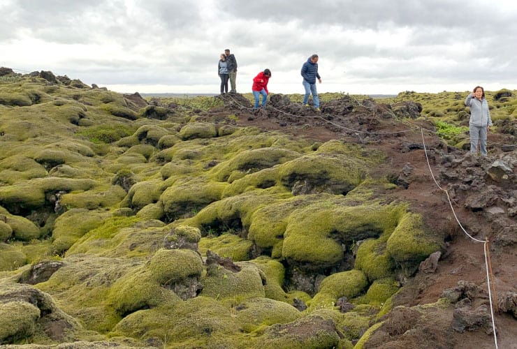 Iceland Volcanic Lava Field