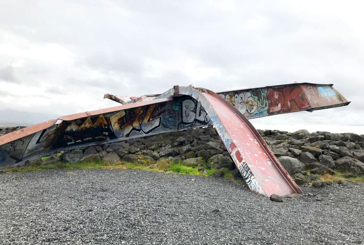 Skeiðará Bridge Monument Iceland geothermal and volcanic areas
