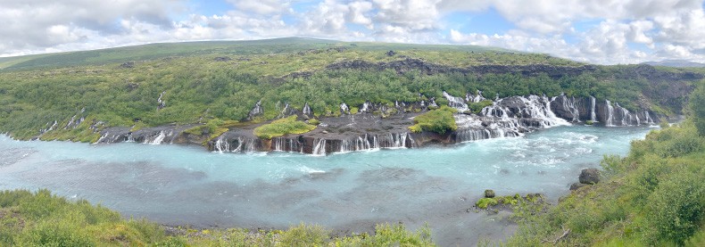 Hraunfossar - Most Viewable Waterfalls in Iceland