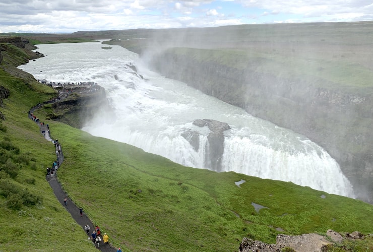 Gulfoss Most Viewable Waterfalls in Iceland