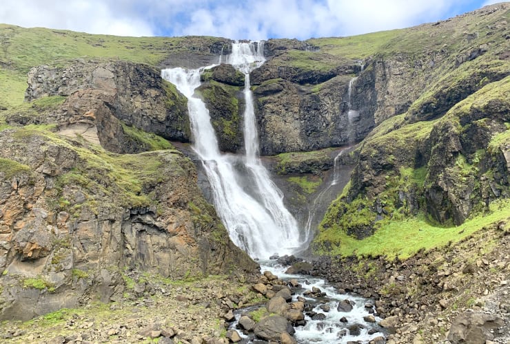 Rjúkandafoss Most Viewable Waterfalls in Iceland