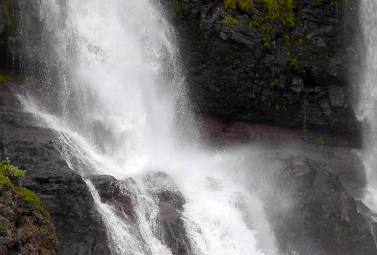 Most Viewable Waterfalls in Iceland Rjúkandafoss
