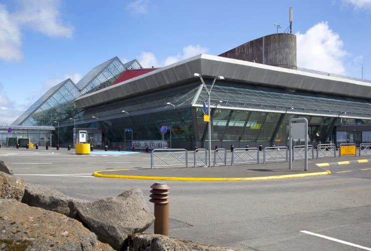 Keflavík Airport in Reykjavik Iceland