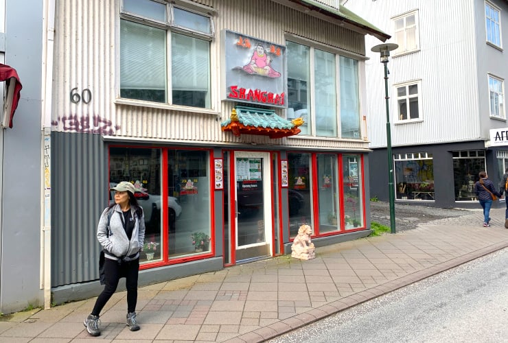 Shanghai restaurant on Laugavegur in Reykjavik