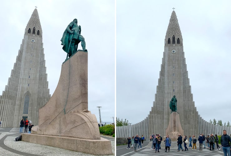 Leifur Eiríksson Statue in Reykjavik Iceland
