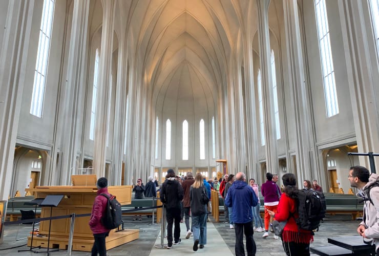 Hallgrímur's Church Interior Best Places to Visit in Reykjavik