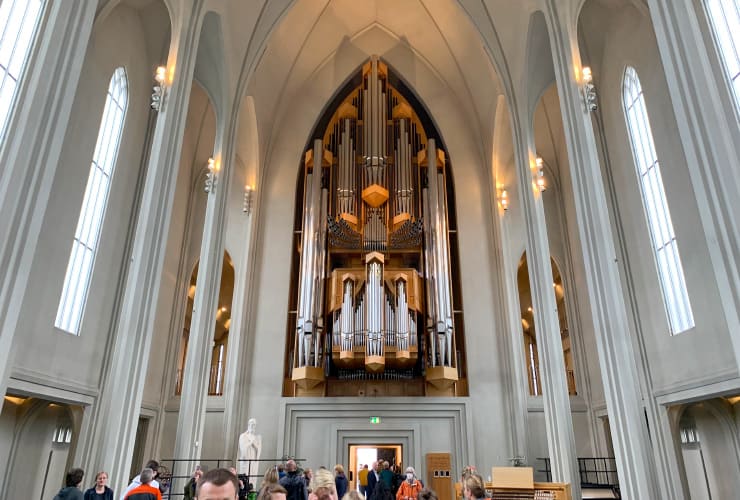 Hallgrímur's Church Organ
