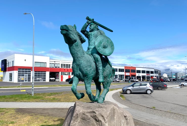 Saga Museum Viking Statue