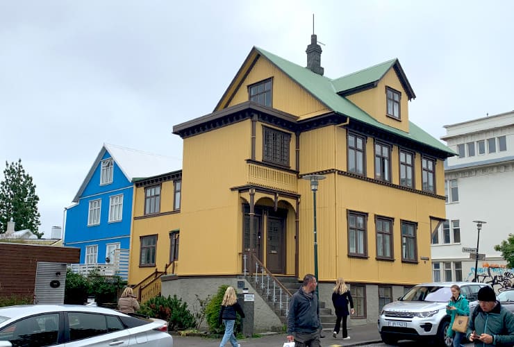 Reykjavik Iceland Colorful Homes