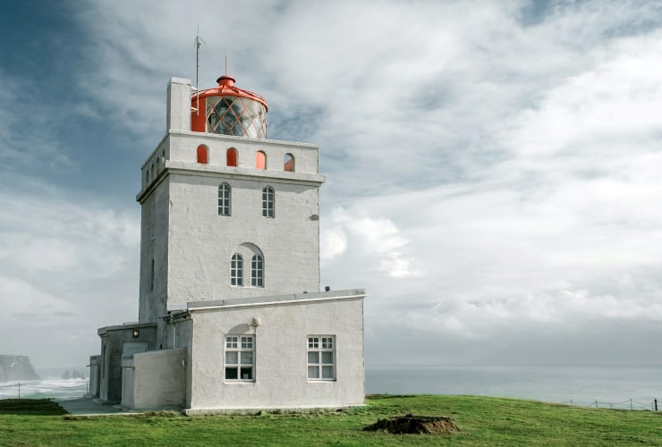 Dyrhólaey Lighthouse South Iceland