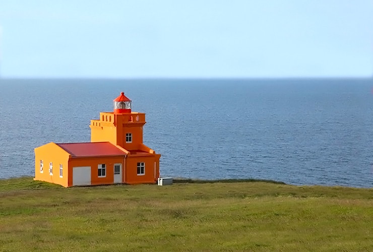 Iceland's Trollaskagi Lighthouse