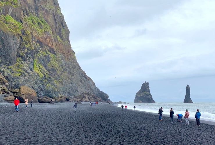 Reynisfjara Black Sand Beach best Iceland beaches and lighthouses
