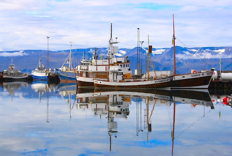 Akureyri Iceland Boats