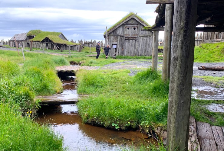 Abandoned Viking Village Movie Set Creek
