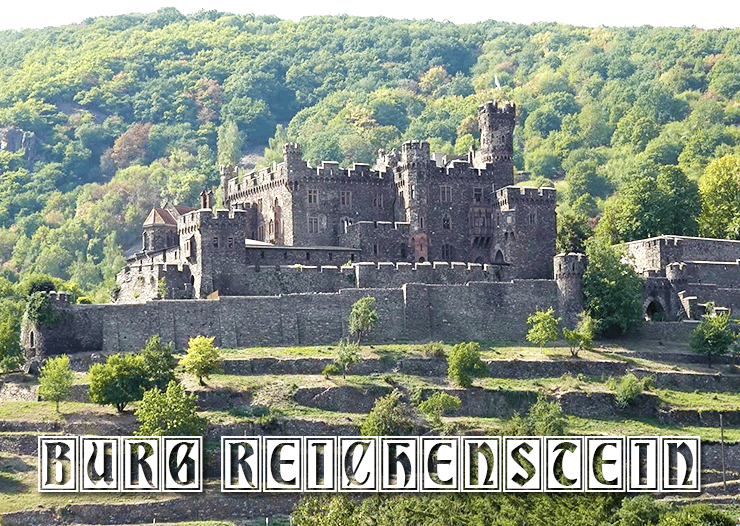 Middle Rhine River Castles - Reichenstein Castle