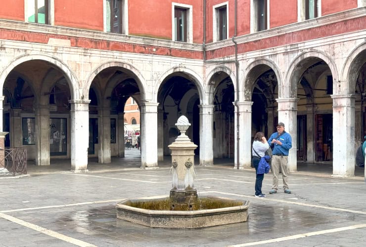 St. Giacomo of Rialto Square in Venice