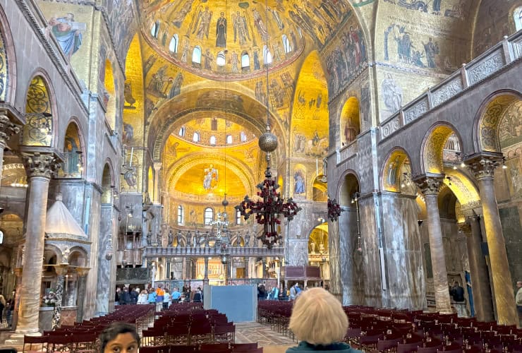 Spend a Day in Venice inside St. Mark's Basilica