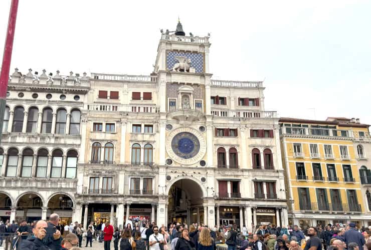 Spend a Day in Venice looking at the St. Mark's Clocktower