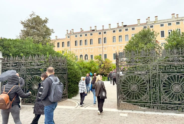 Entrance to the Royal Gardens of Venice