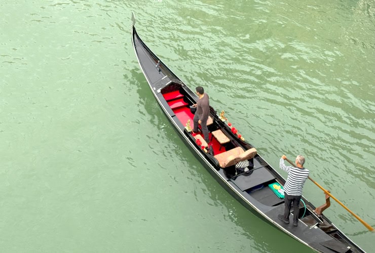 Venice Gondola on the Grand Canal