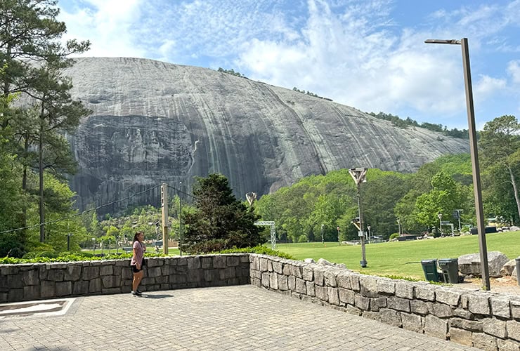 Stone Mountain Georgia Kentucky Viewing Platform