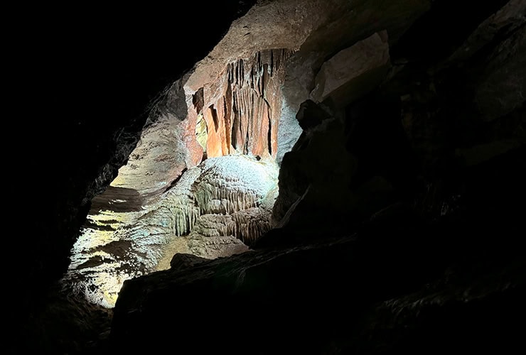 Craighead Caverns Stalactites