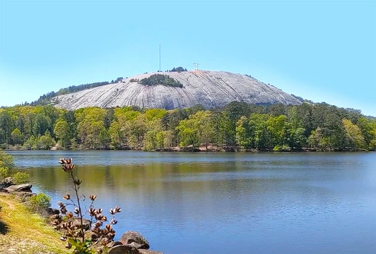 Stone Mountain Georgia Lake View