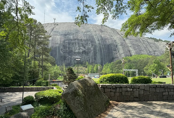 Stone Mountain Georgia Missouri Platform View