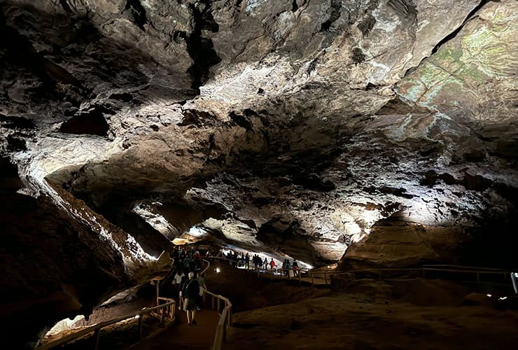 Craighead Caverns descent