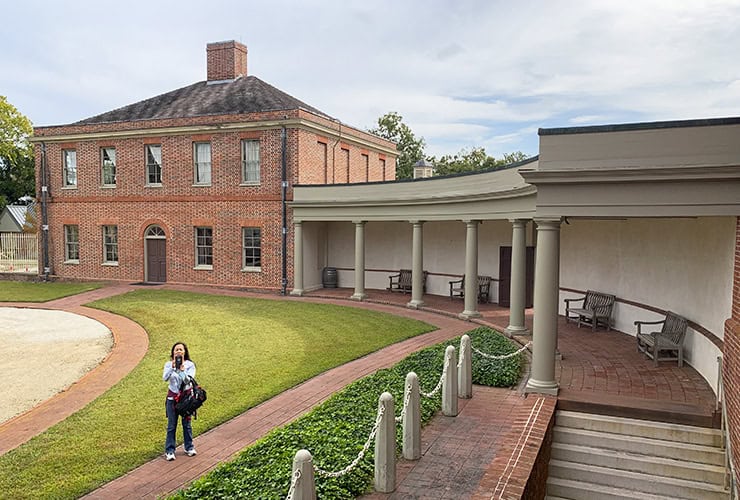 Tryon Palace Governor’s Palace Portico