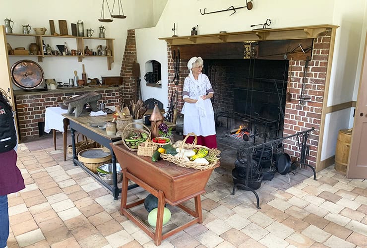 Tryon Palace Governor’s Palace Kitchen Office