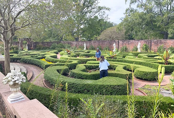 Tryon Palace Maude Moore Latham Memorial Garden