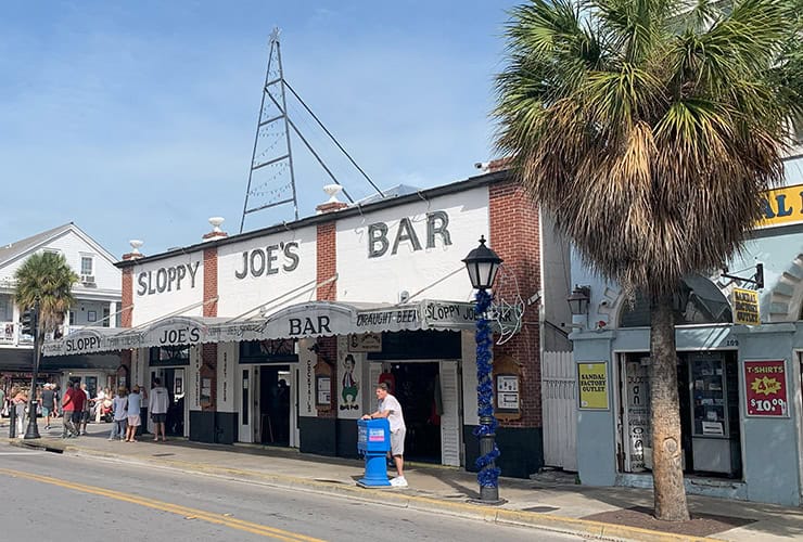 Things to do in Key West Sloppy Joes Bar on Duval St