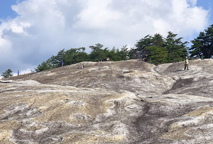 The Bald Stone Mountain North Carolina