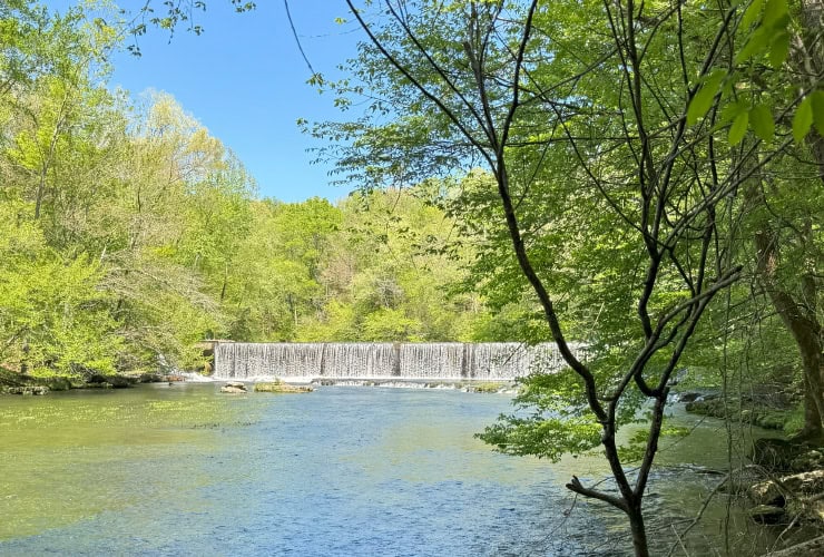 04_02 - Old Stone Fort State Park Man-Made Dam