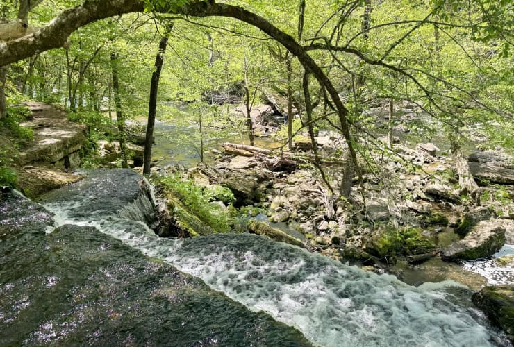 05_03 - Old Stone Fort State Park Blue Hole Falls